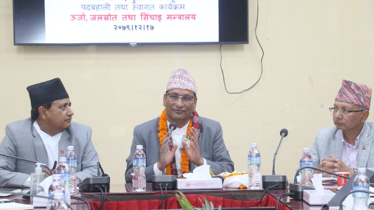 मन्त्रालयको कामलाई नतिजामुखी बनाउने छु : ऊर्जामन्त्री बस्नेत